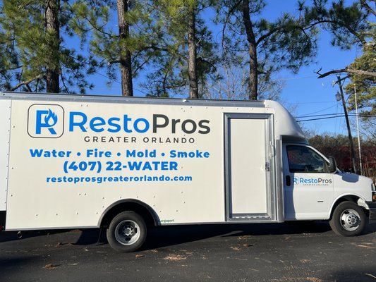 RestoPros Greater Orlando Service Truck