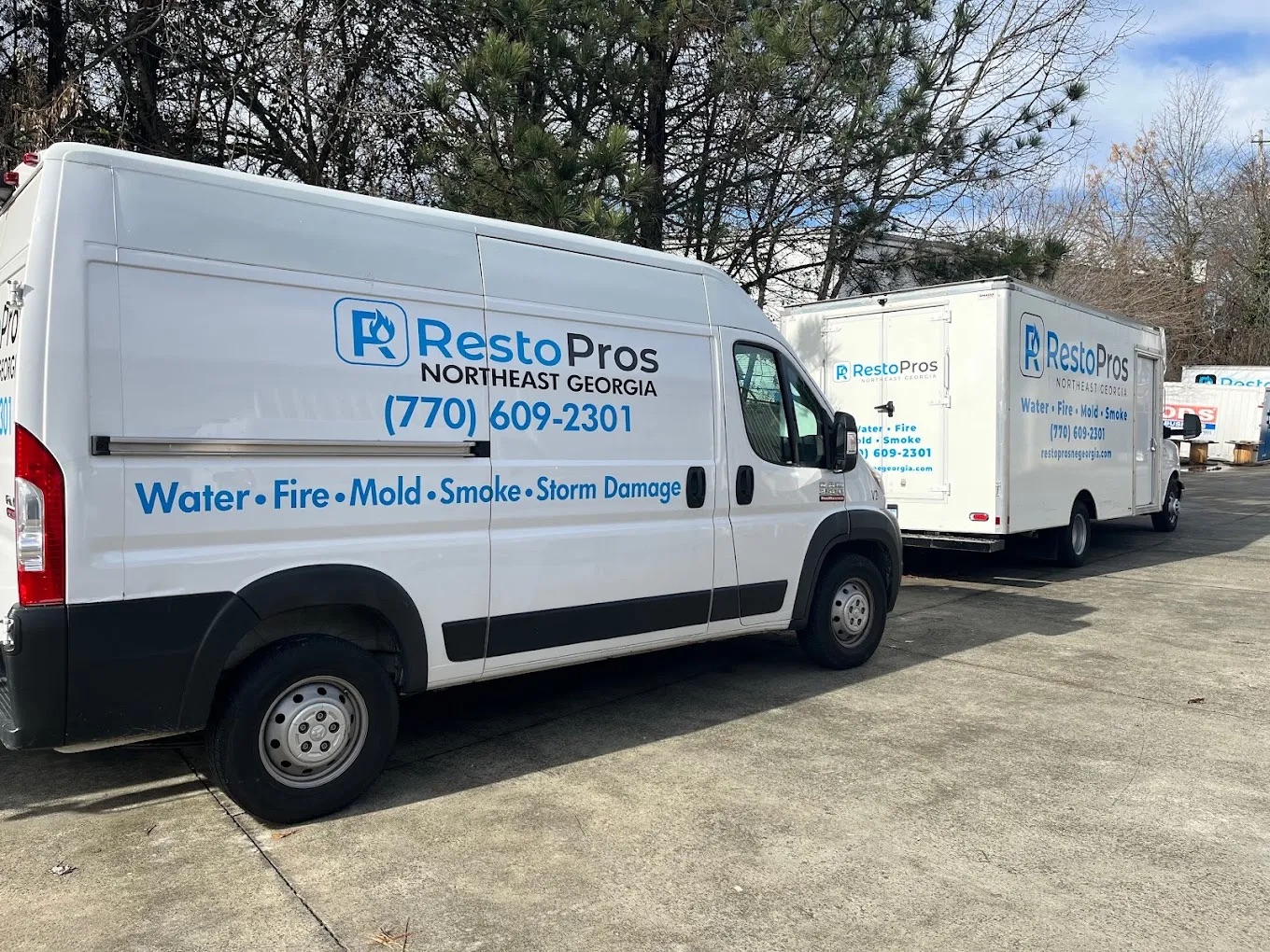 RestoPros of Northeast GA truck