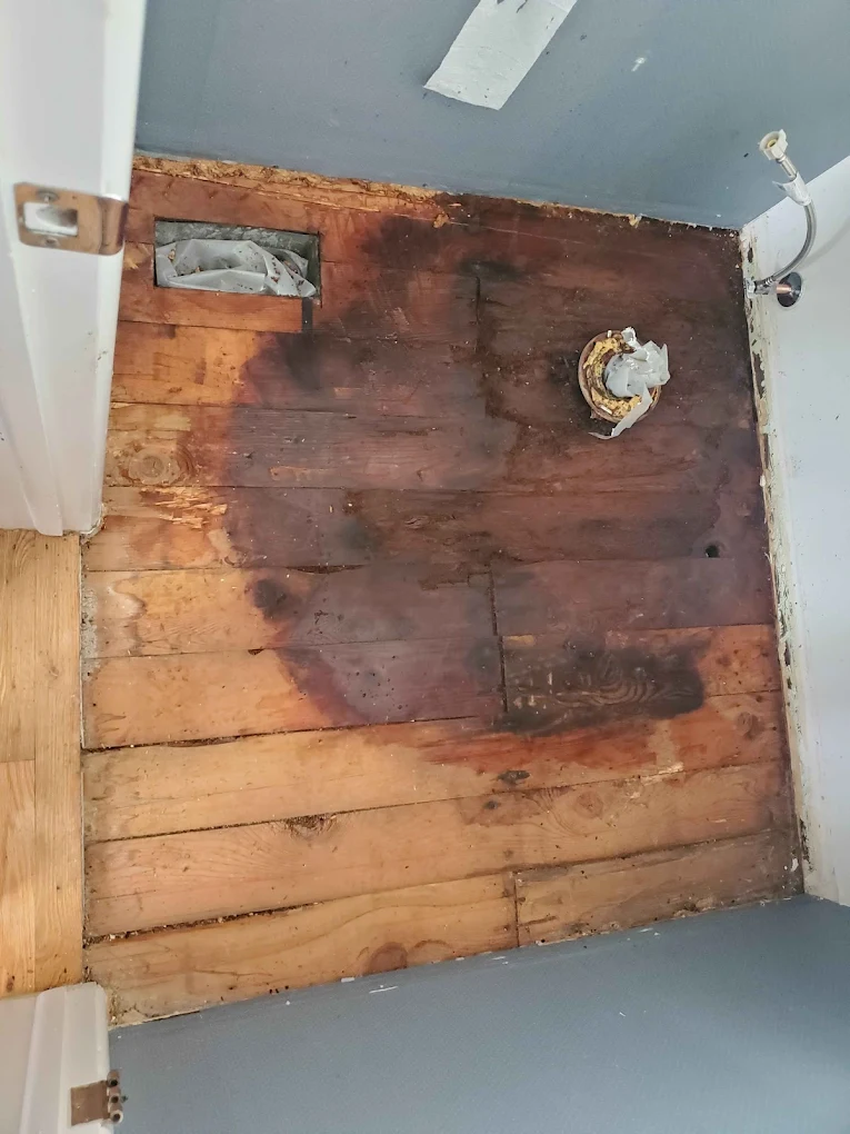 Water Damaged Floor