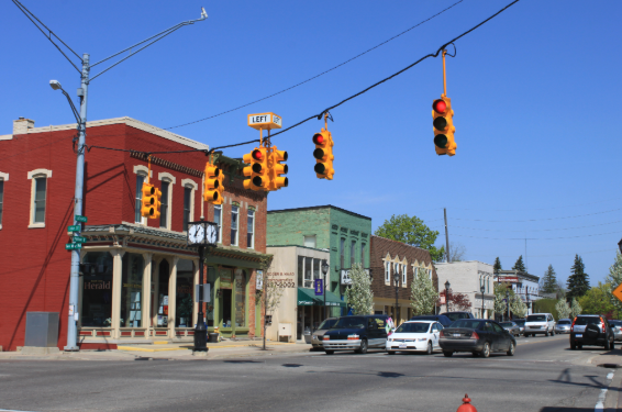 image of downtown of south lyon
