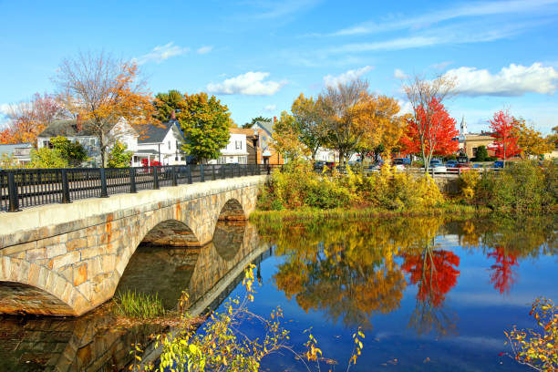 Rochester bridge and water