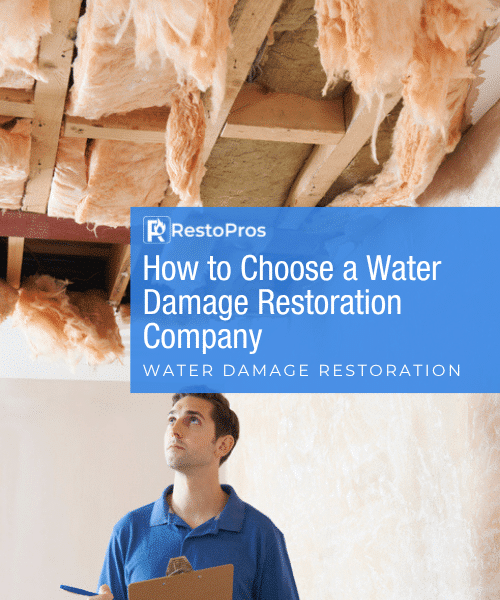 Blog Banner: How to Choose a Water Damage Restoration Company