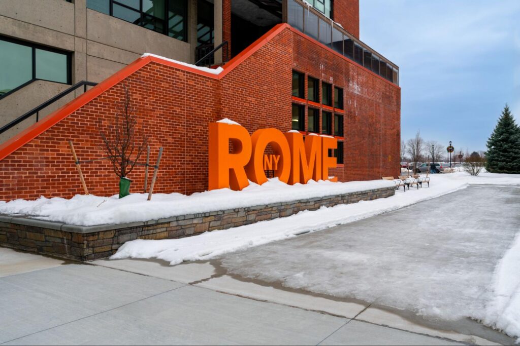 Rome NY Sign
