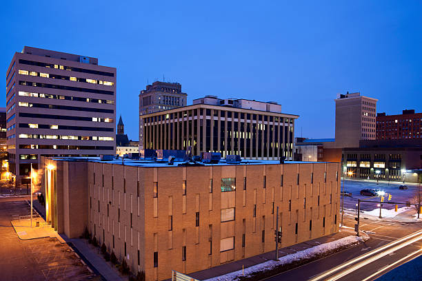 Downtown of Canton, Ohio, USA
