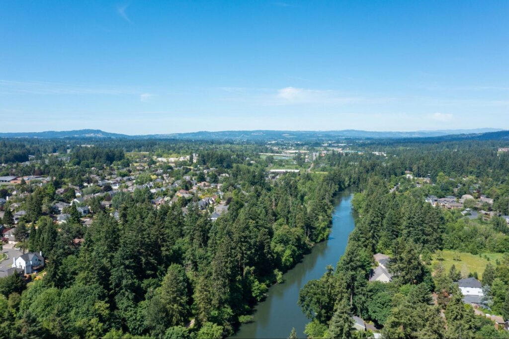 view of Lake Oswego