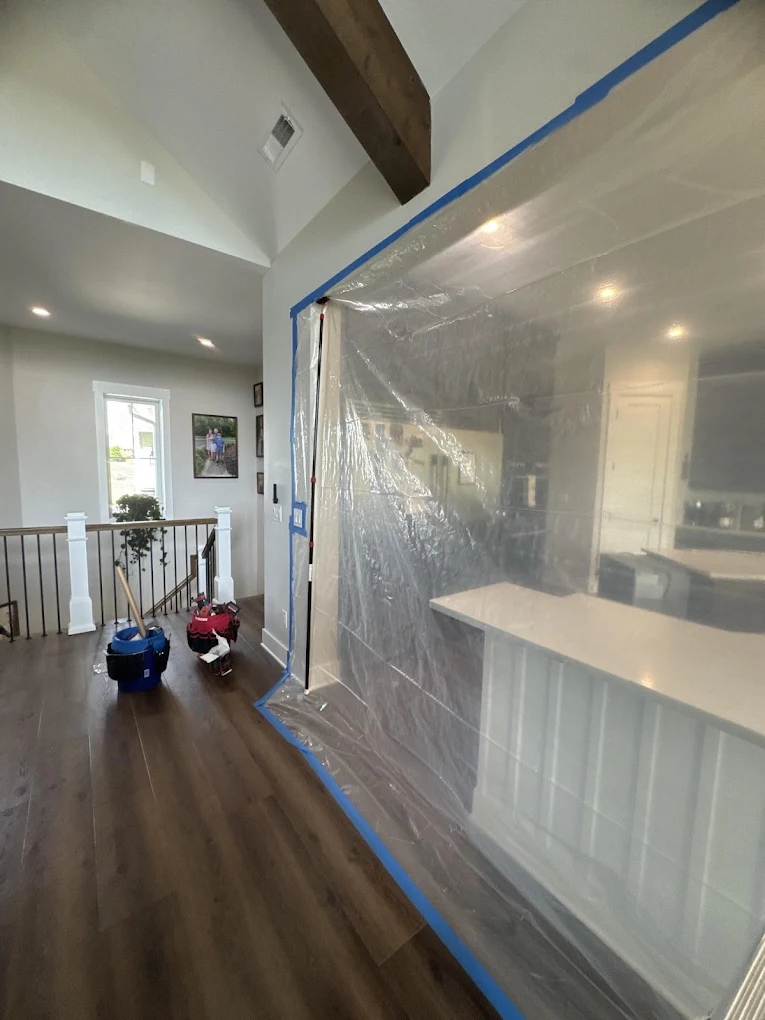 halls water damage