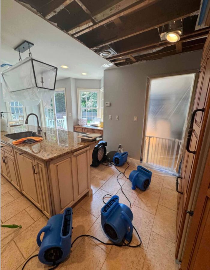 Drying water damage