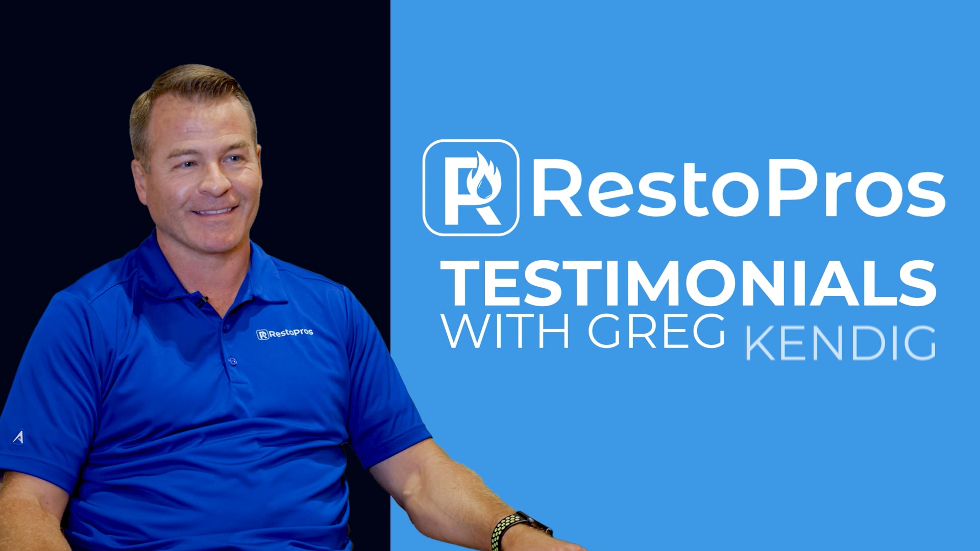 Greg Kendig Video Testimonial