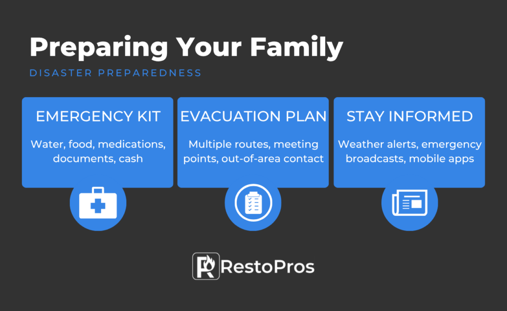 preparing your family for a natural disaster