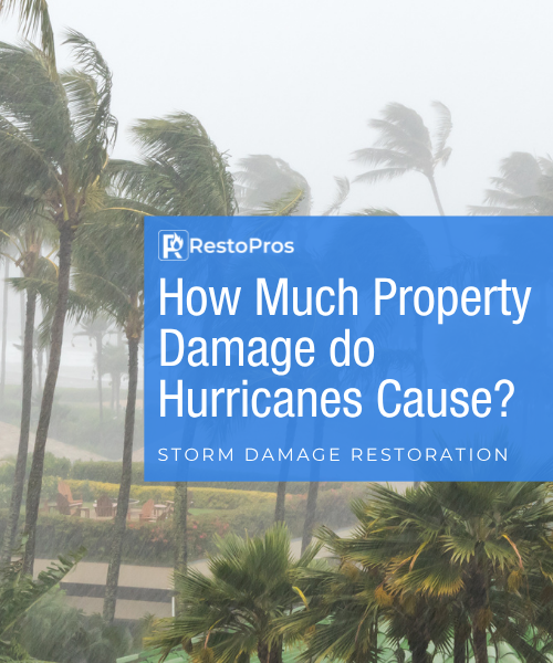 how much property damage do hurricanes cause