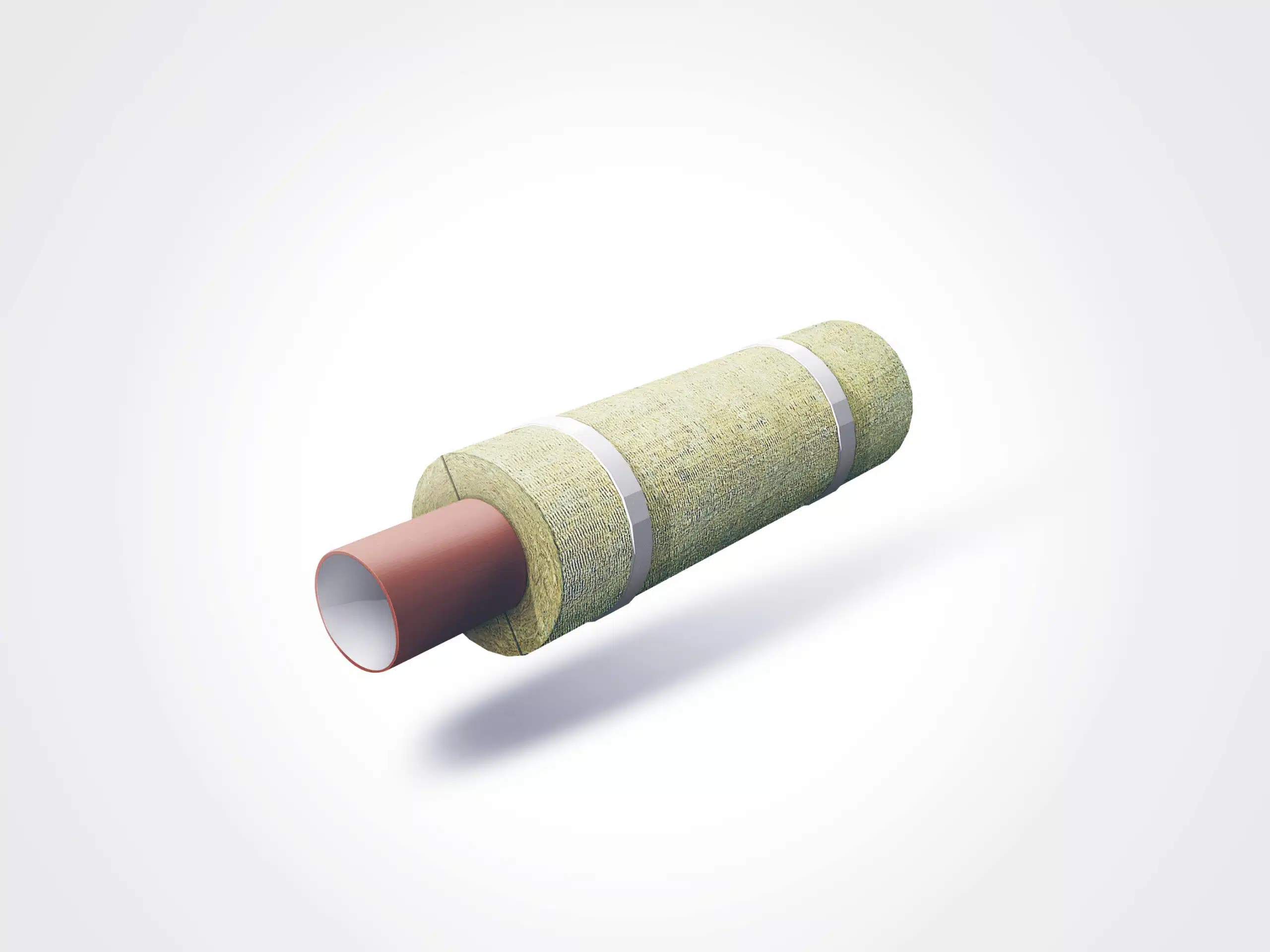 pipe with heat insulation