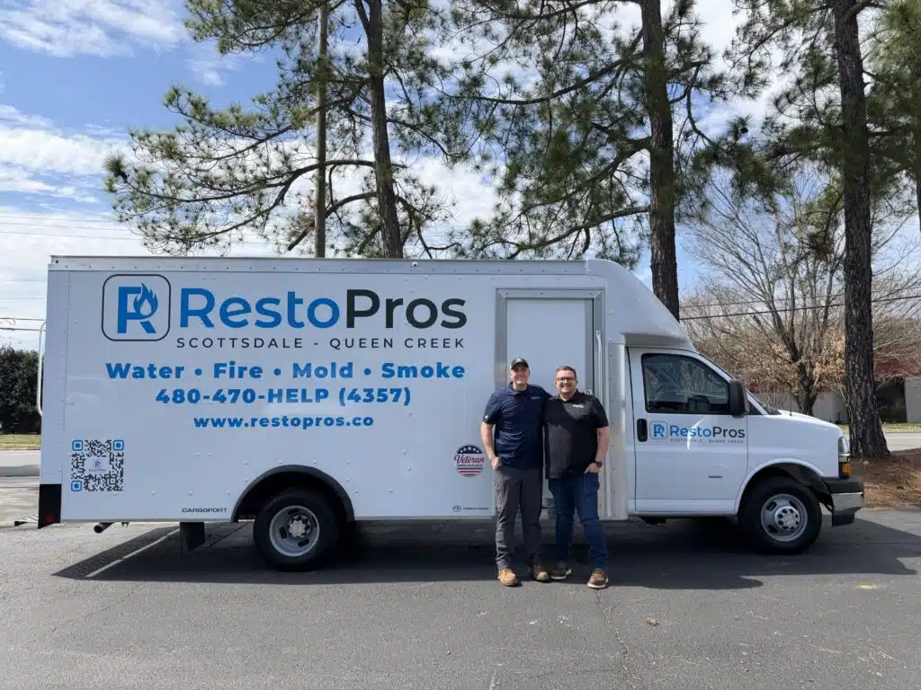 RP Scottsdale Queen Creek crew standing in front of van