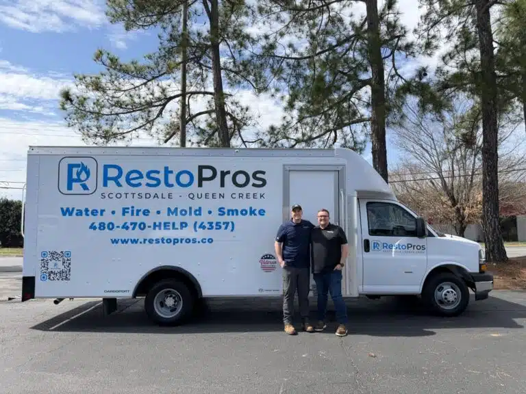 RP Scottsdale Queen Creek crew standing in front of van